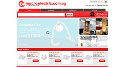 Desktop Screenshot of macroelectric.com.uy